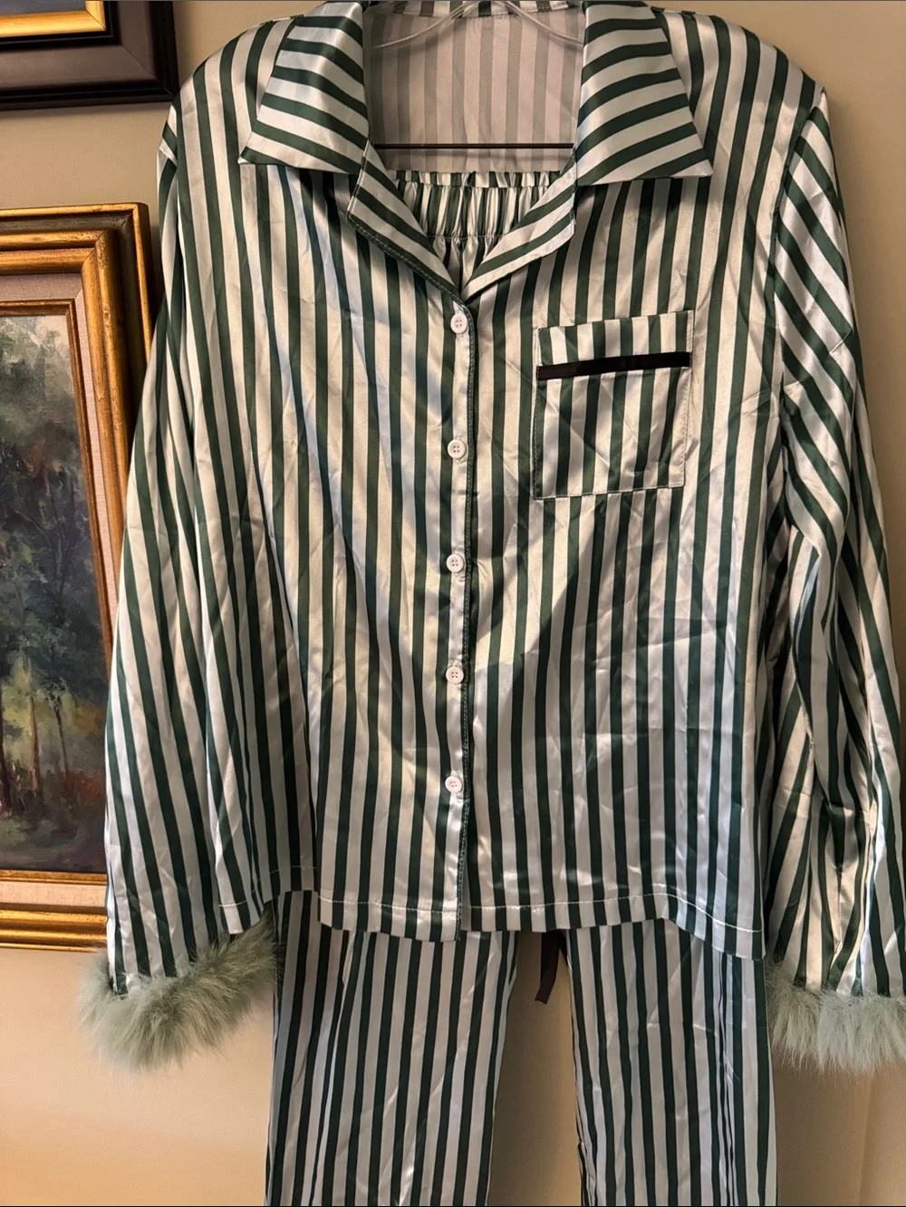 SHEIN polyester pjs